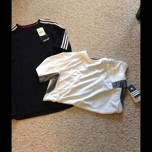 2 new Adidas men's authentic shirts